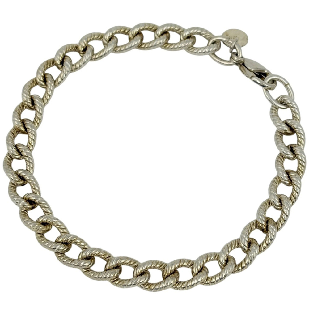 TIFFANY Silver Charm Bracelet